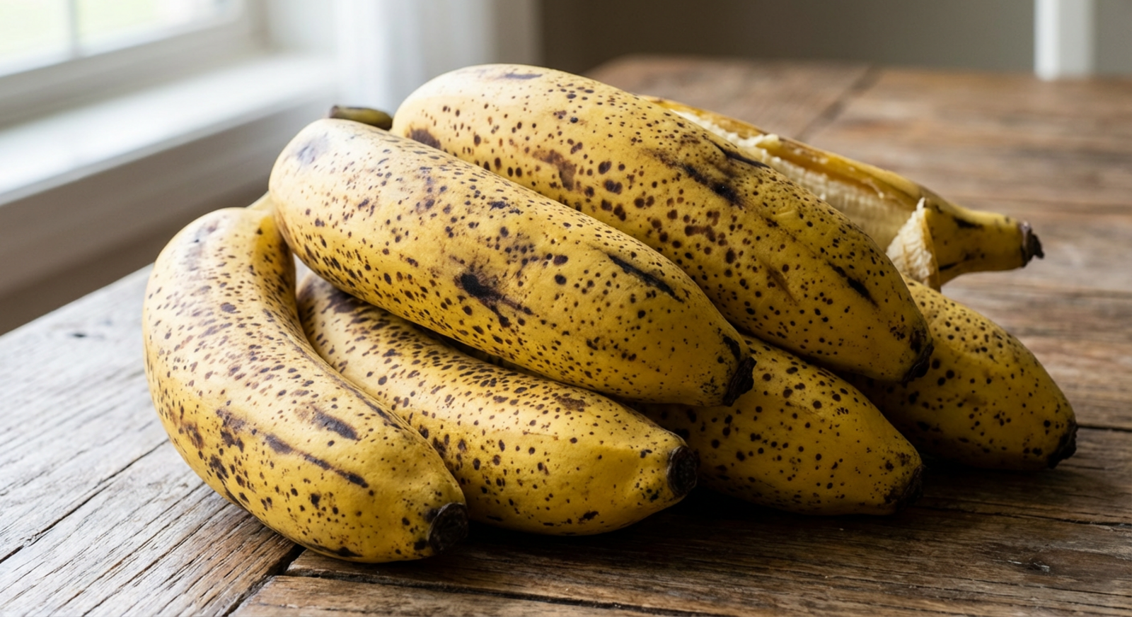 Бананы с черными точками безопасны и полезны