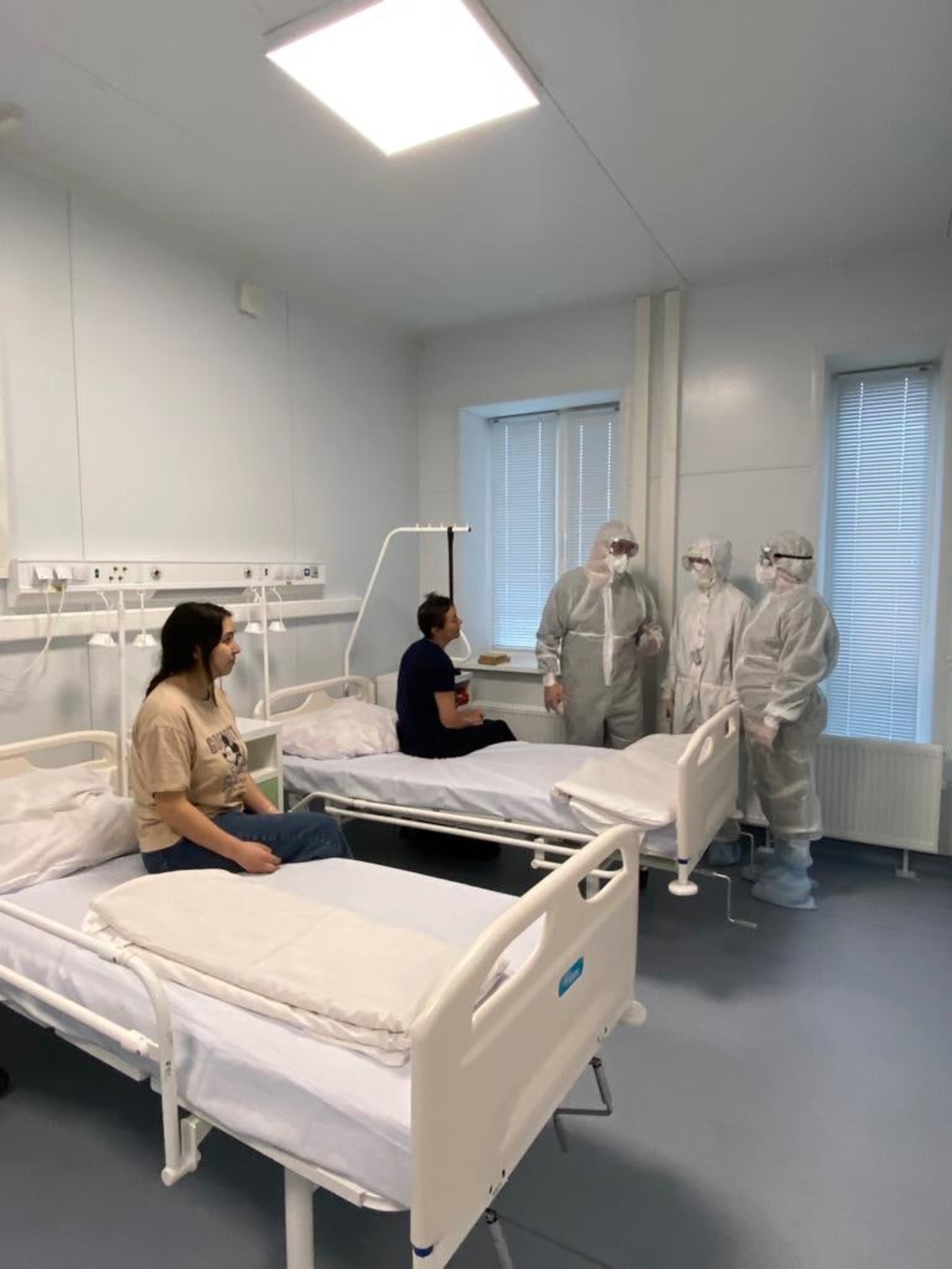 В Сибае новый ковидный госпиталь принял первых пациентов
