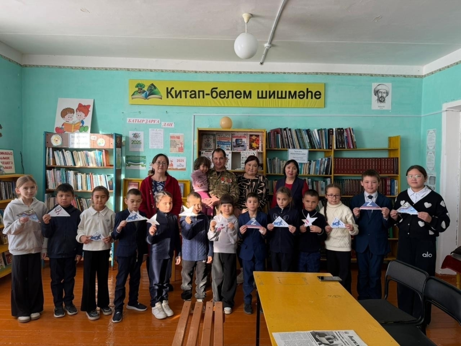 Боец СВО из Башкирии встретился со школьниками во время отпуска