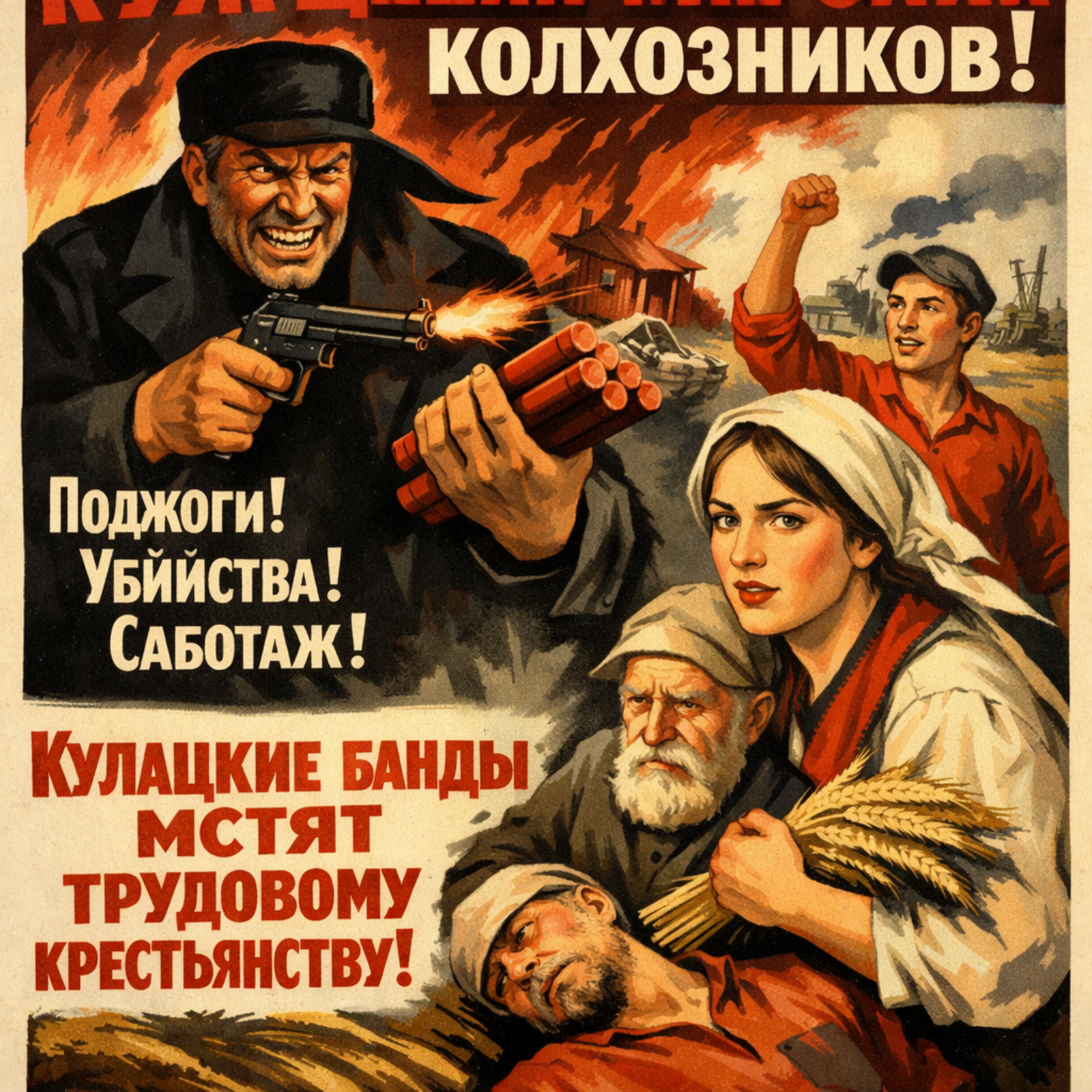 Кулацкий террор и тихая Гражданская война в деревнях тридцатых годов