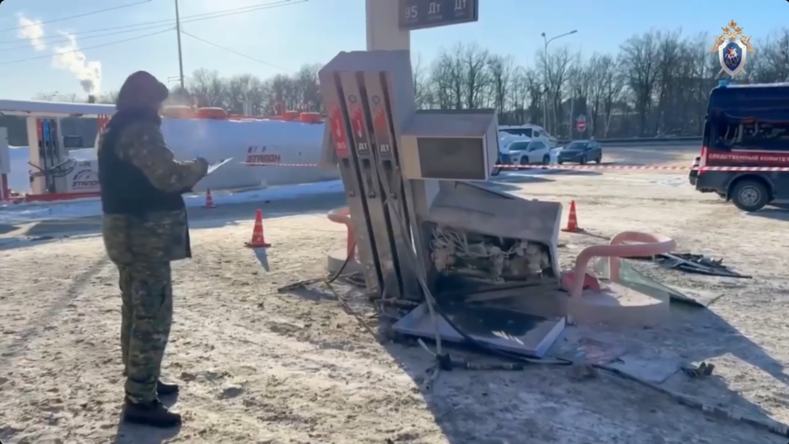 Житель Башкирии поджег машину на заправке, пытаясь убить недруга