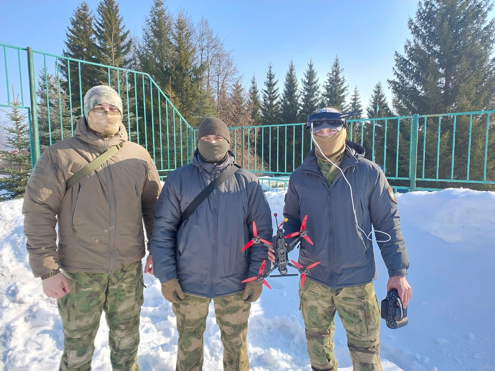 Бойцы из Башкирии используют ударные и разведывательные беспилотники