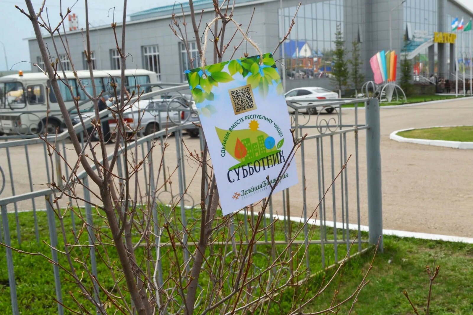 В селе Аскино Республики Башкортостан высадили новую аллею