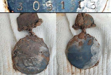 В Беларуси поисковики нашли медаль, принадлежавшую красноармейцу из Башкирии.