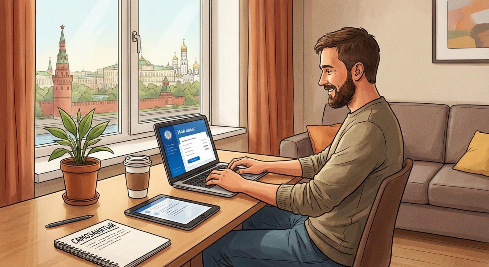 Самозанятые в 2025 году увеличили доходы на 38%