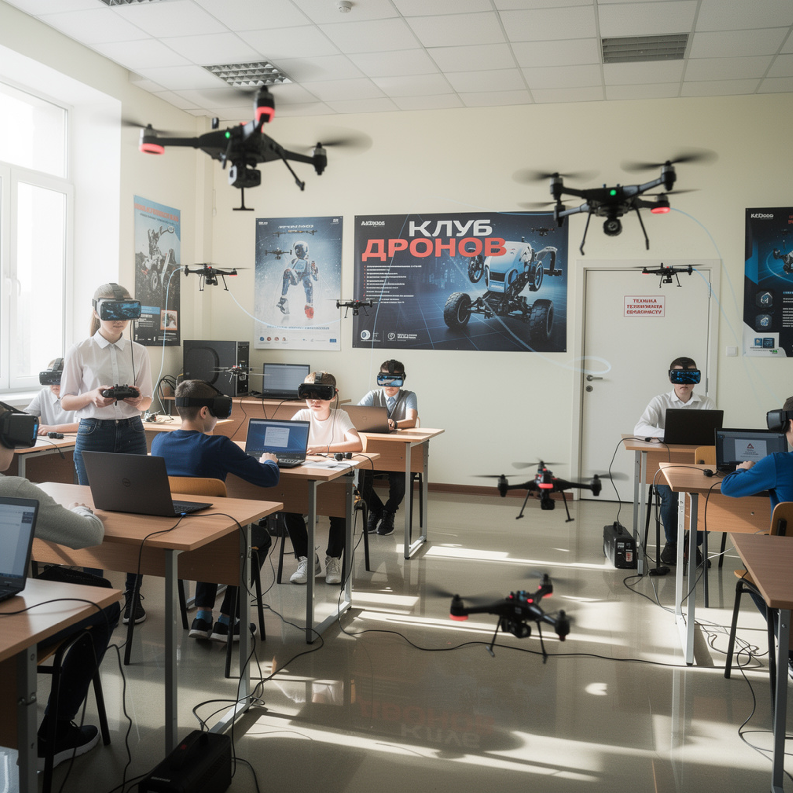 Башкирия запустит первые в России центры тестирования ГТО по управлению дронами