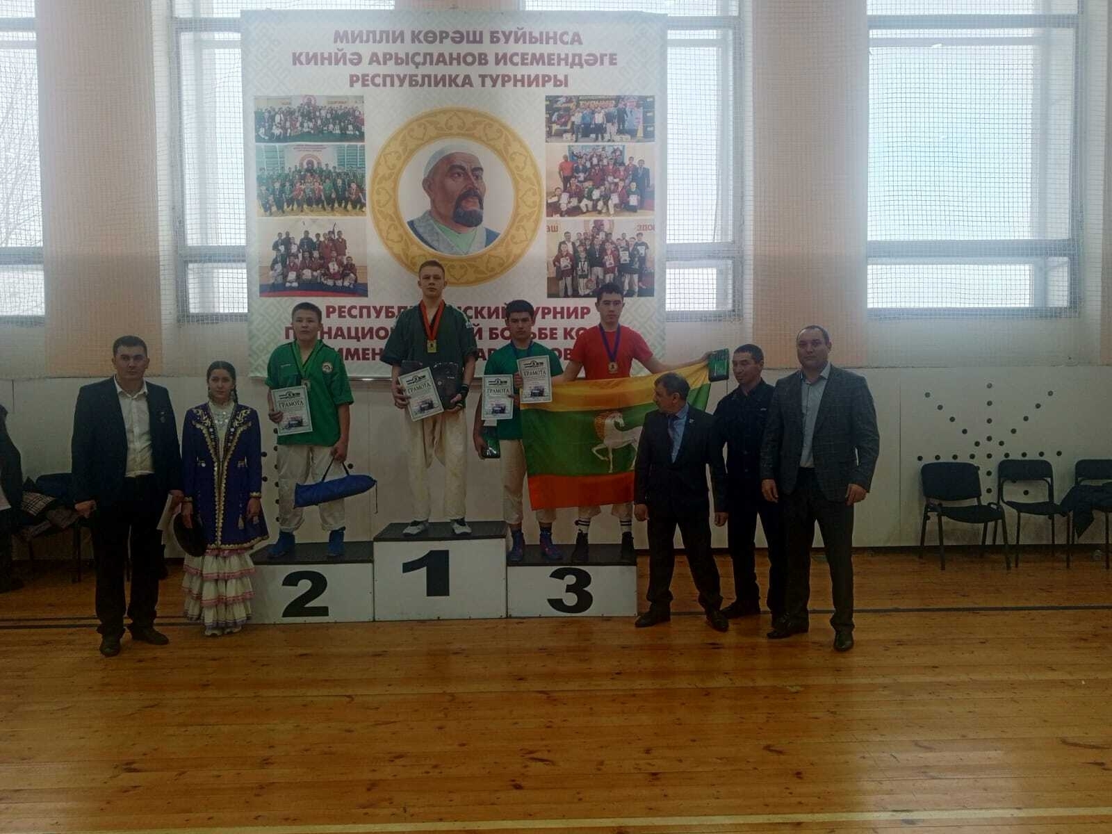 Баймакские борцы завоевали еще пять медалей