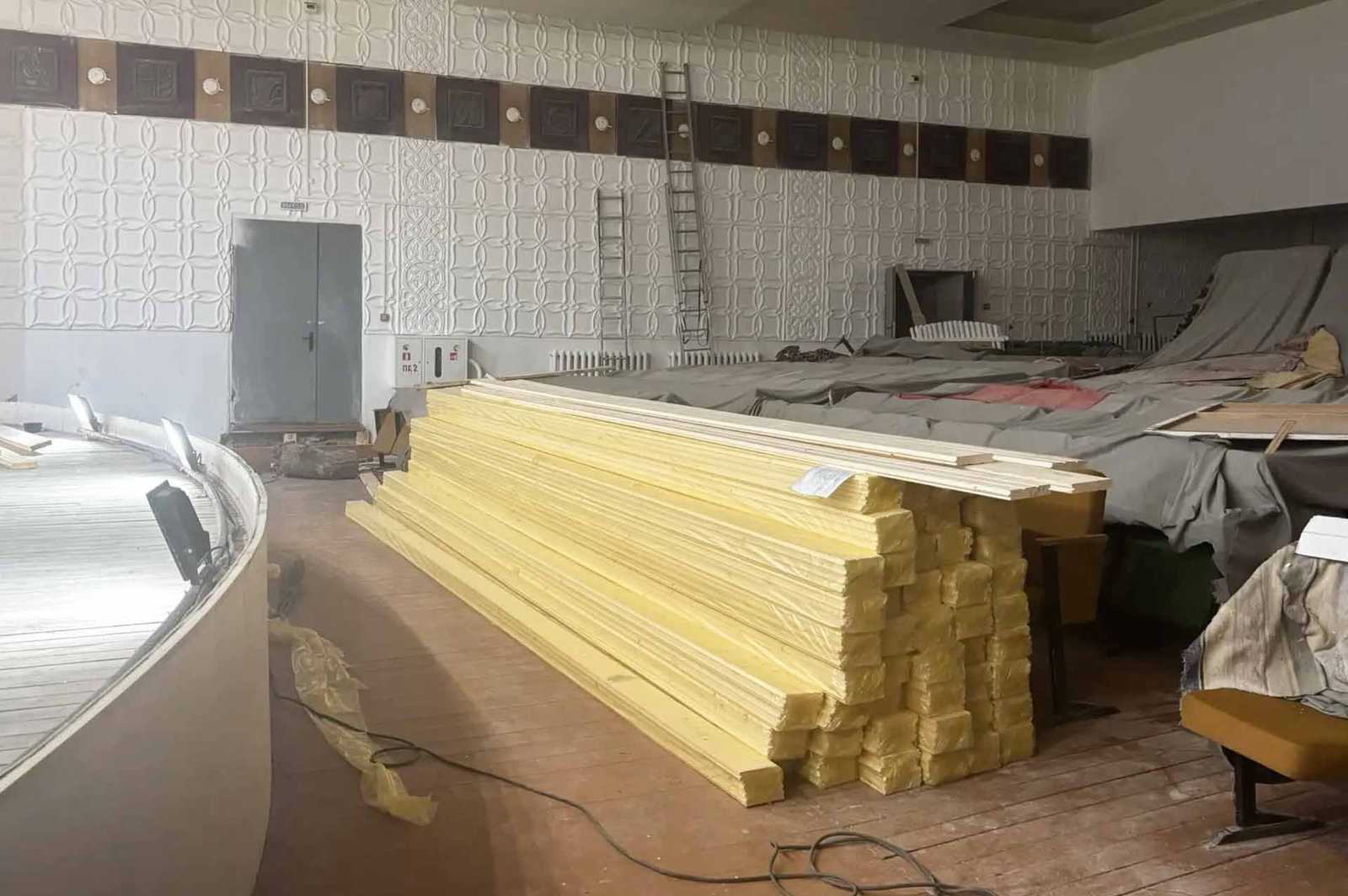 В Башкирии обновляют Кинзебулатовский сельский клуб по нацпроекту