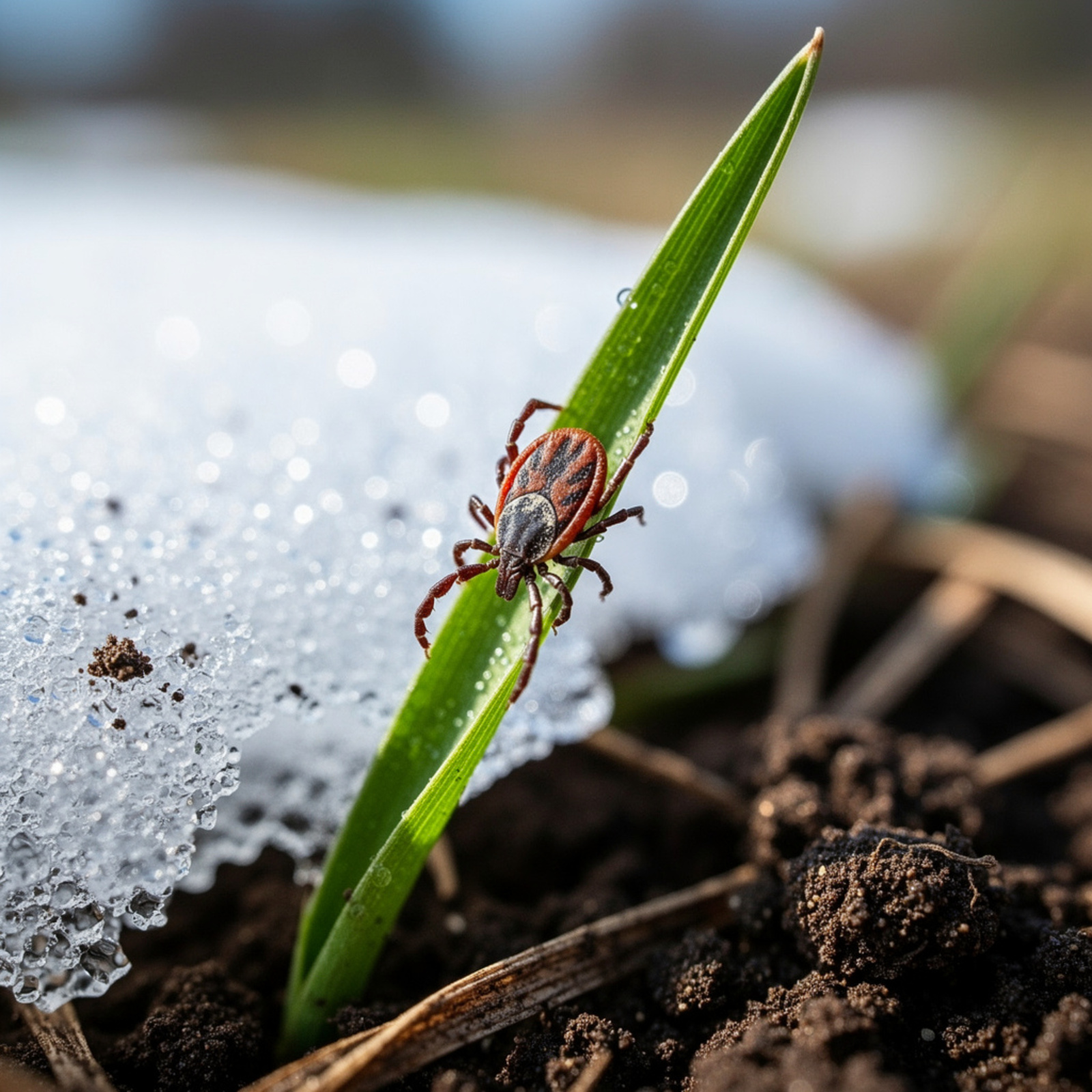 Сезон клещей в России начнется раньше срока из за снежной зимы