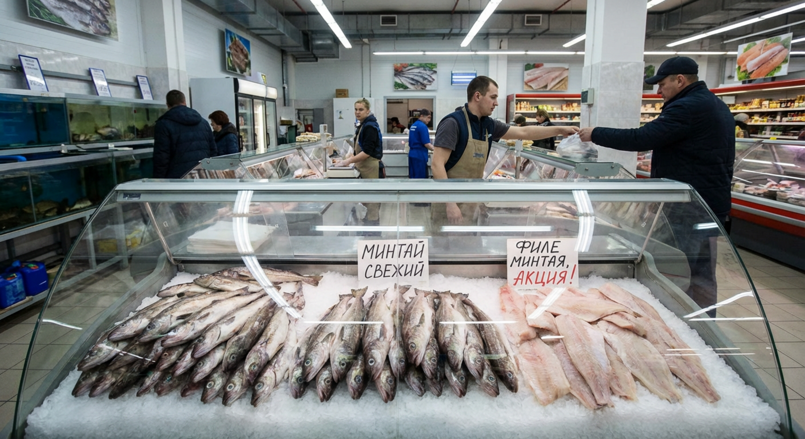 Доступный минтай стал главным источником природного белка в России