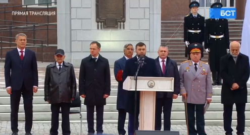 В Уфе состоялась торжественная церемония открытия памятнику генералу Шаймуратову