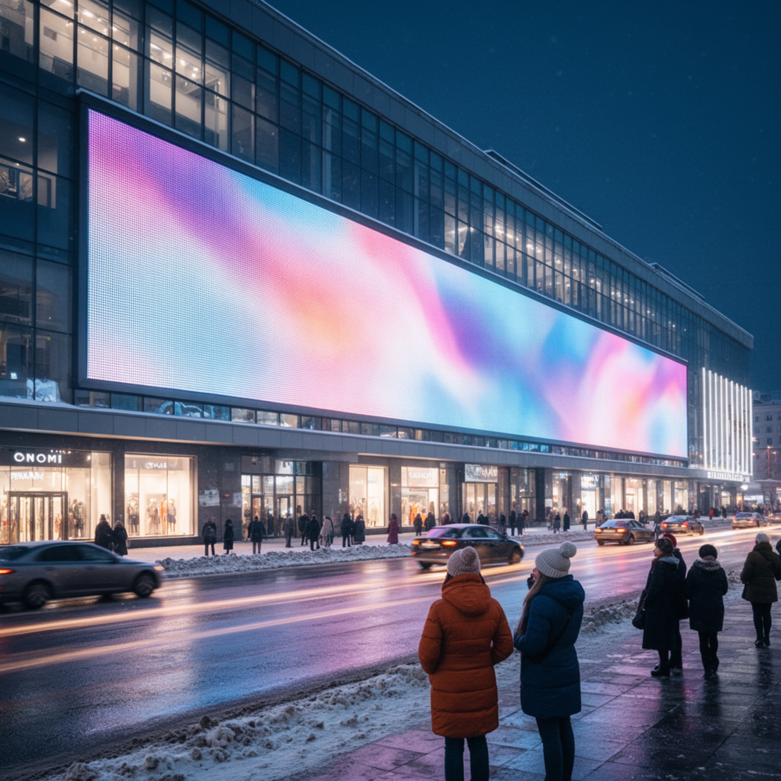 Самый большой в России LED-экран отправят из Китая в Ульяновск