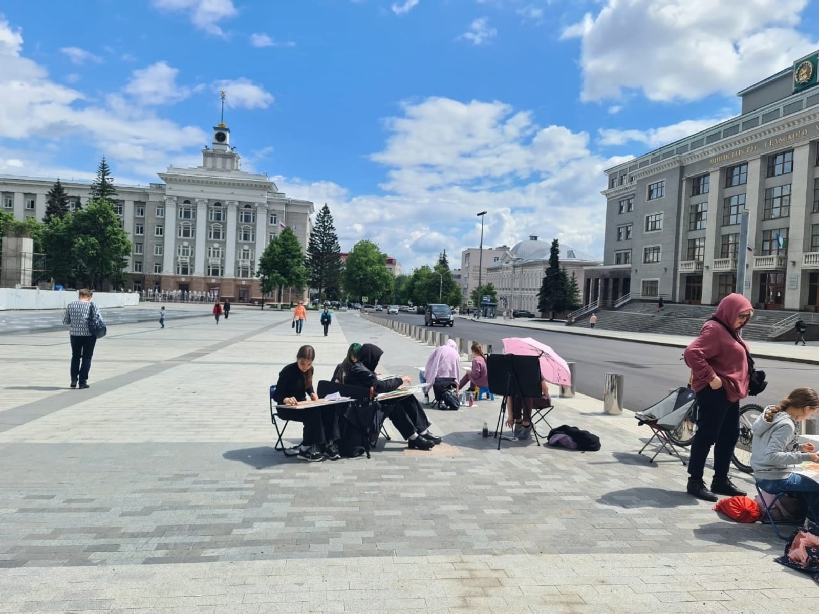 Радий Хабиров показал, что появилось на Советской площади в Уфе вместо парковки