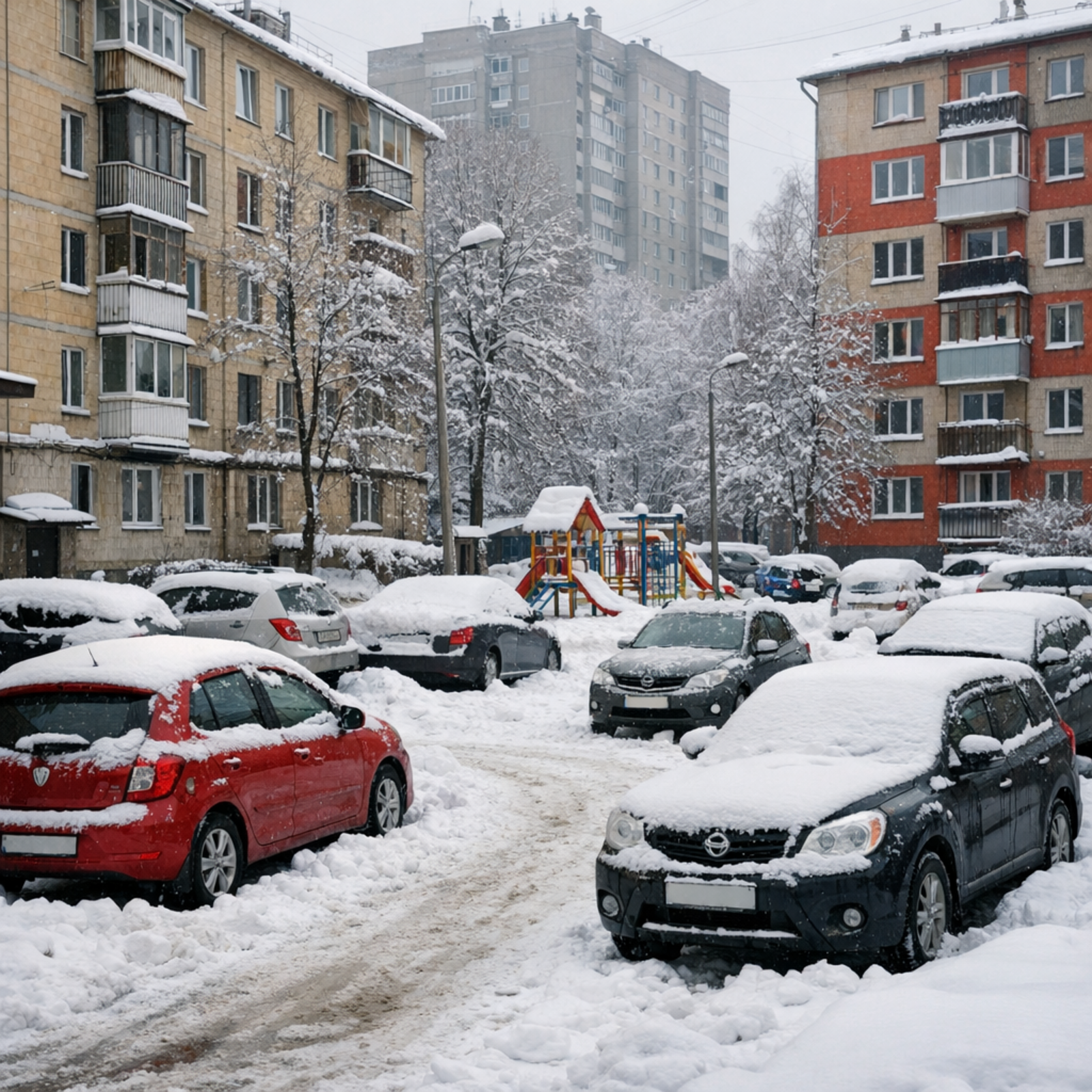 Штраф за парковку во дворе жилого дома вырос до 5000 рублей
