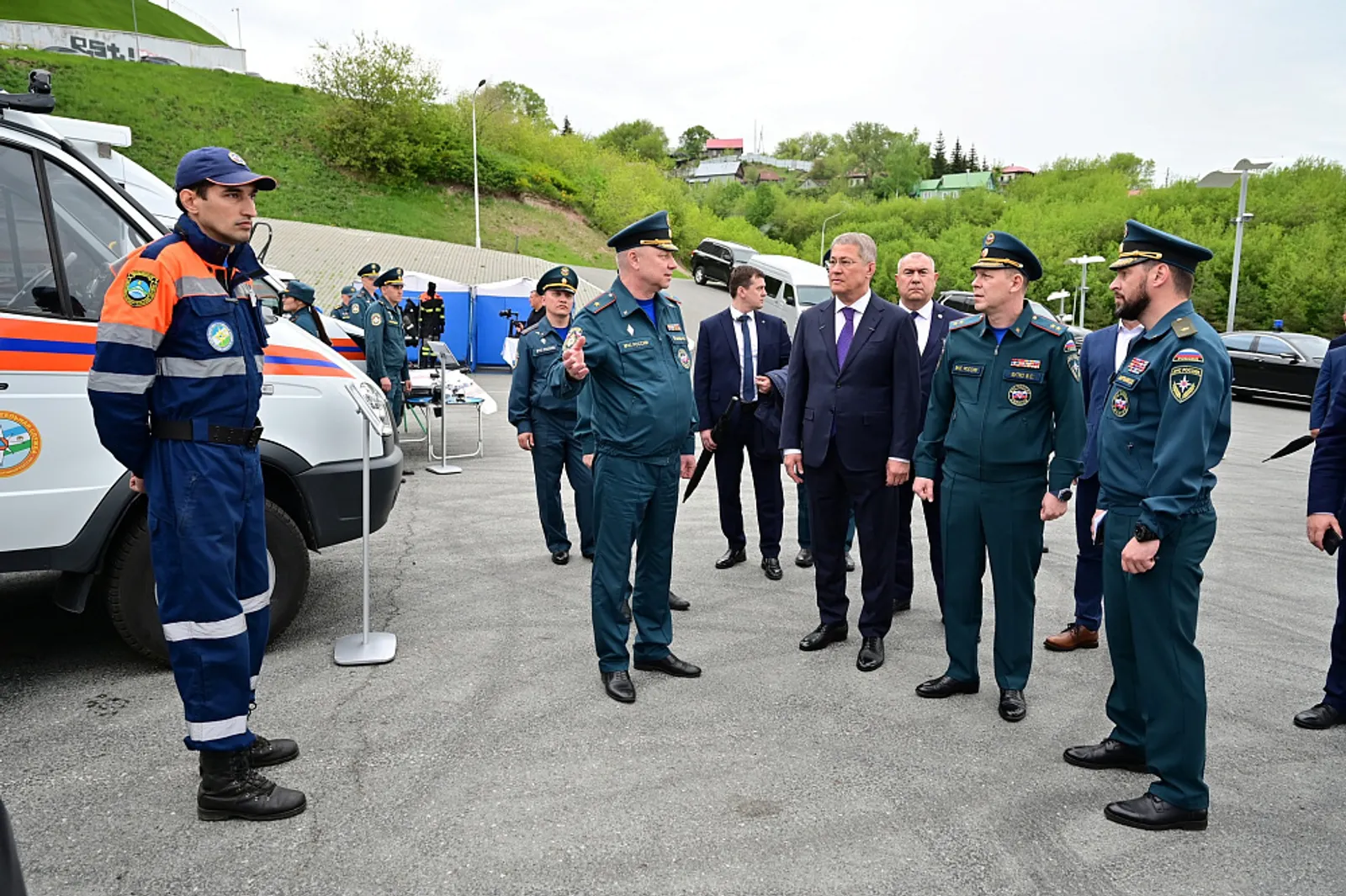Уфа принимает лучших пожарных спасателей мира