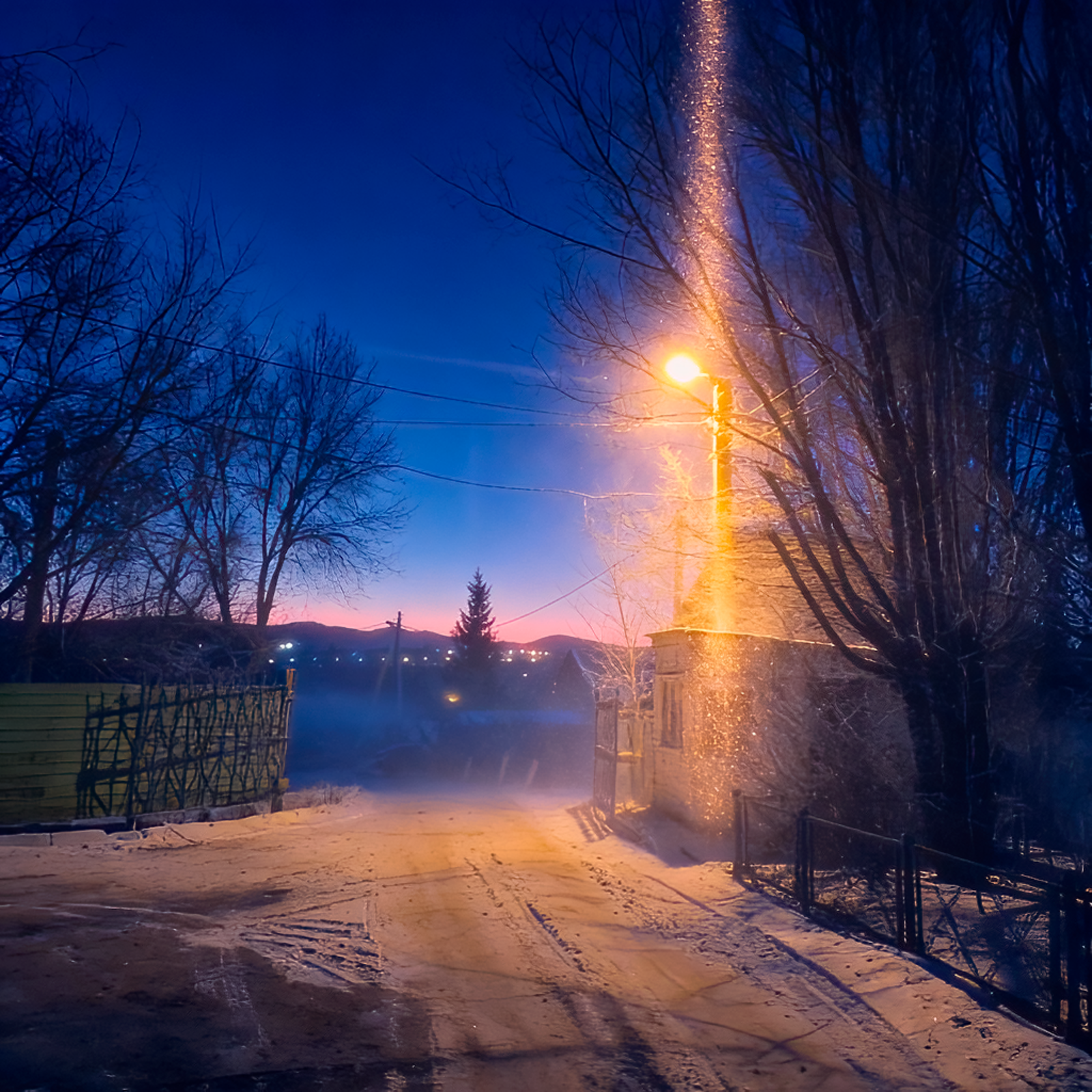 Морозное баймакское утро