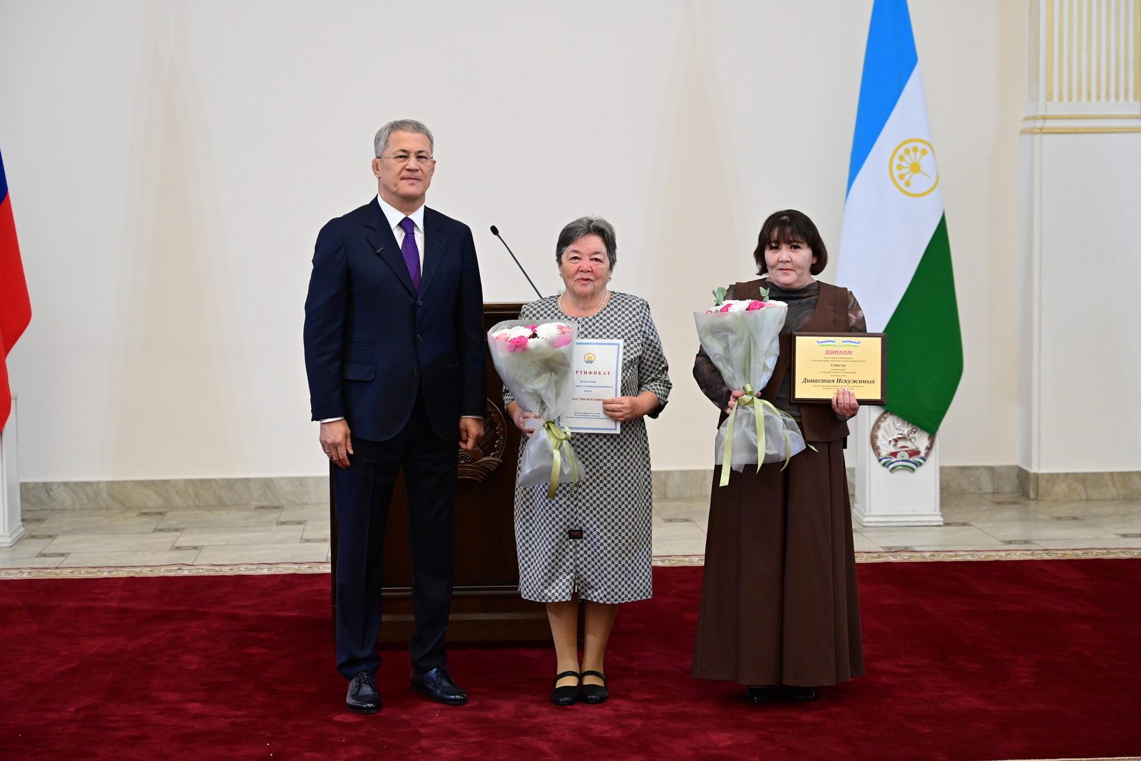 Искужины из Баймакского района признаны лучшей трудовой династией Башкирии
