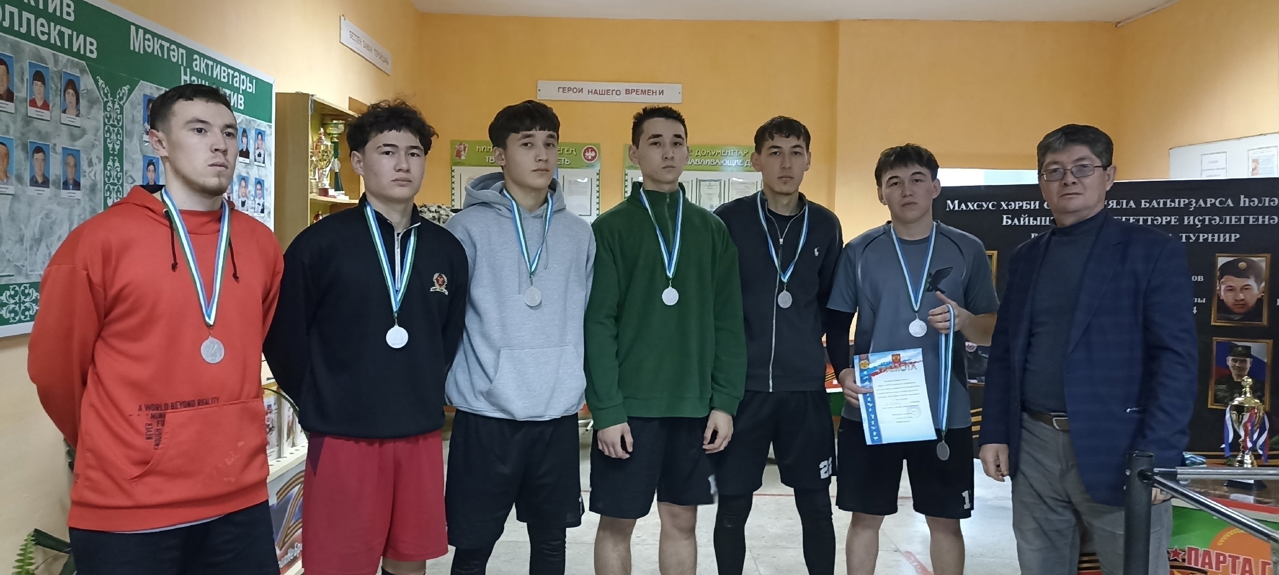 В деревне Баймакского района прошёл турнир по волейболу