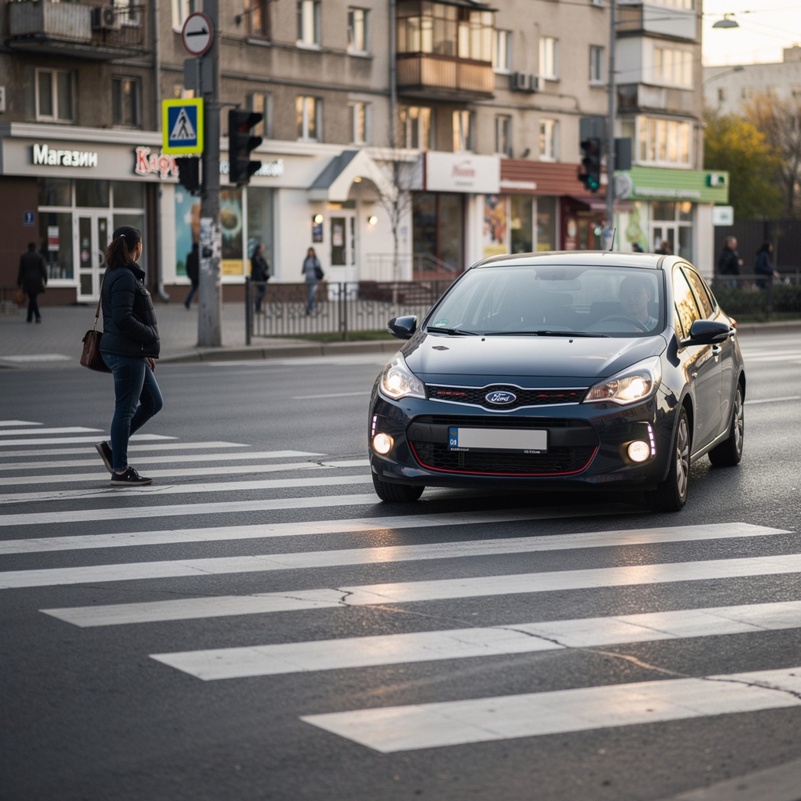 Верховный Суд разрешил водителям не ждать полного перехода пешехода