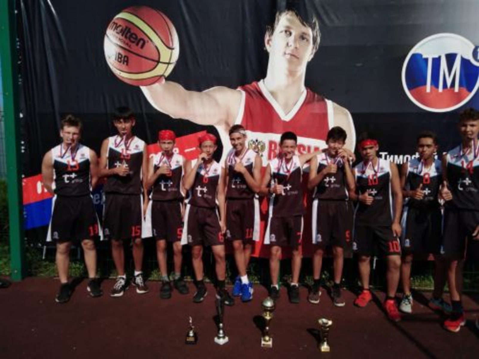 В Анапе определили лучшую баскетбольную команду России