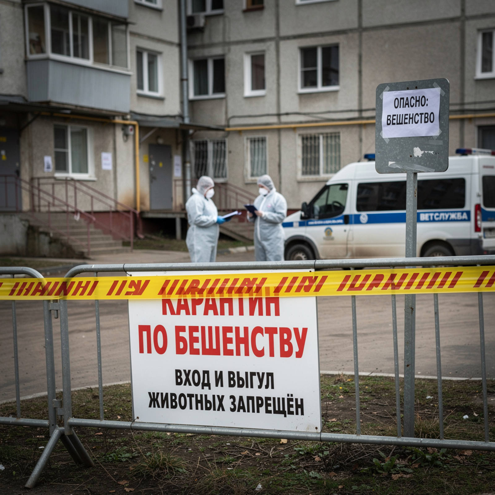 Карантин по бешенству животных в Стерлитамаке